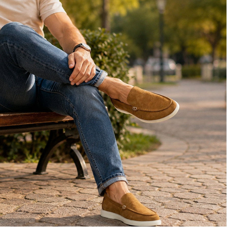 Mocassin LOREA – Daim Véritable & Confort