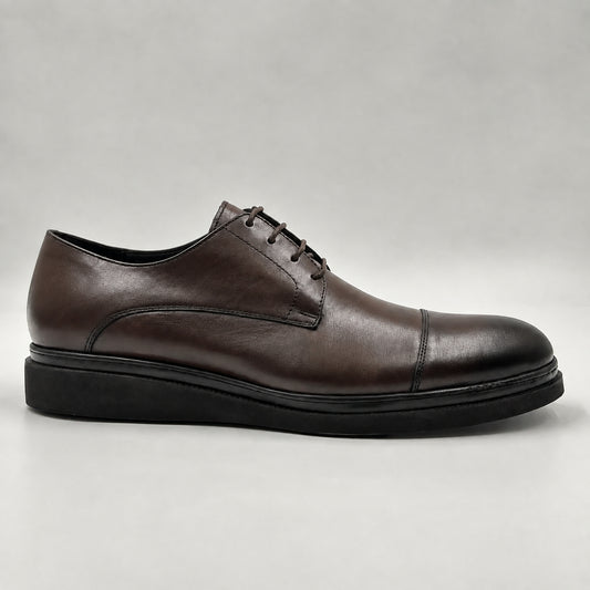 Derby Homme en Cuir Véritable – Élégance & Confort