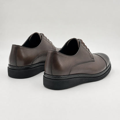 Derby Homme en Cuir Véritable – Élégance & Confort