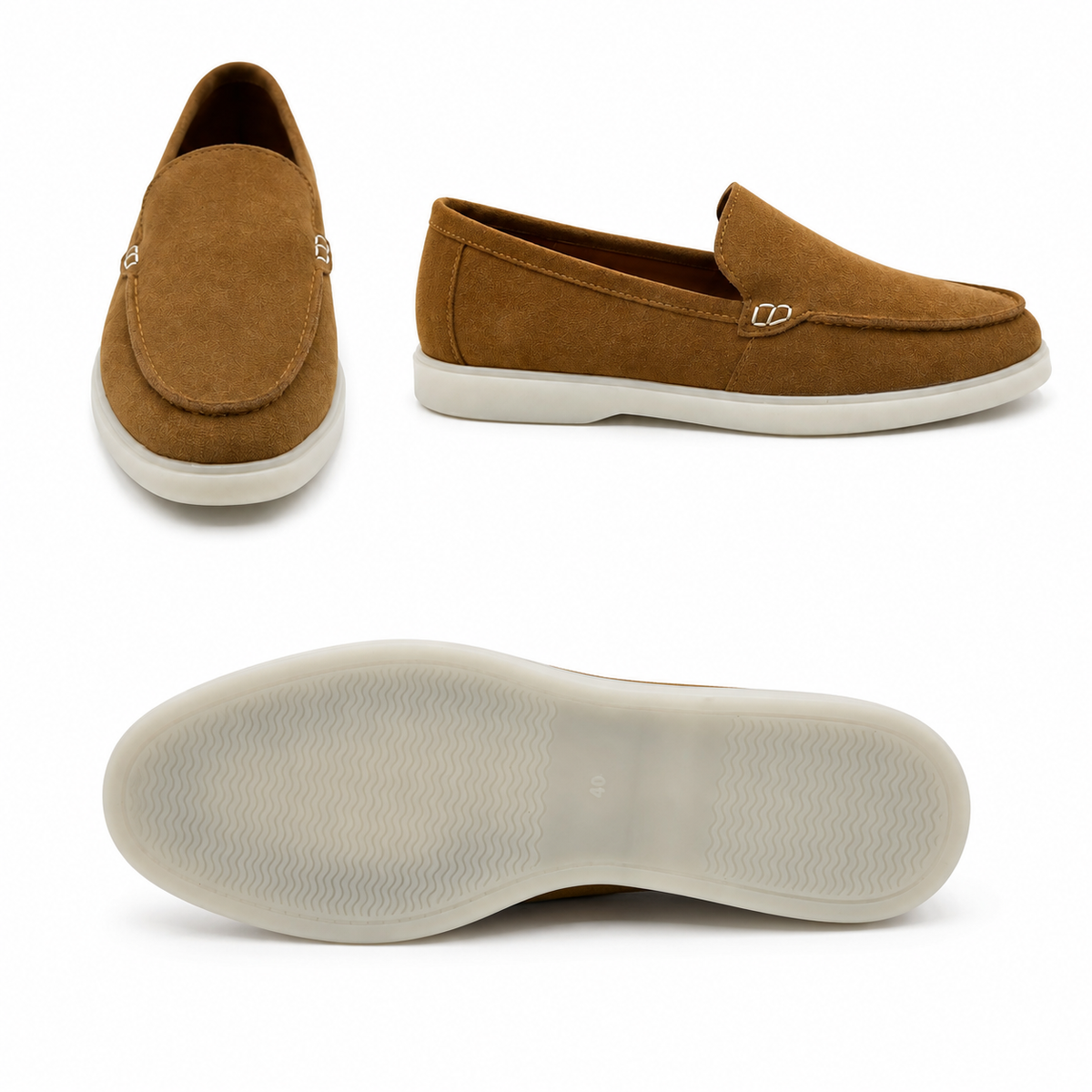 Mocassin LOREA – Daim Véritable & Confort