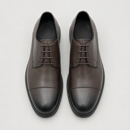 Derby Homme en Cuir Véritable – Élégance & Confort