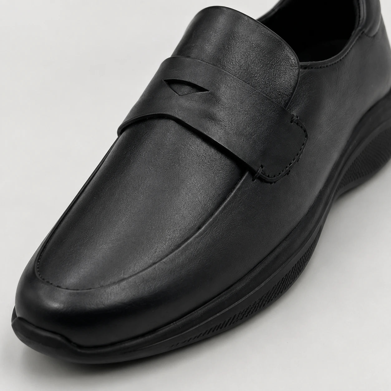 Mocassin en Cuir Véritable