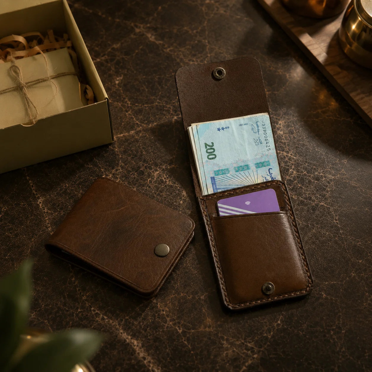 PORTEFEUILLE ARTISANAL DE FÈS