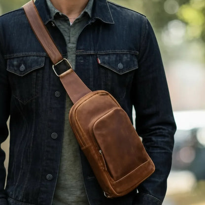 SAC EN CUIR VÉRITABLE